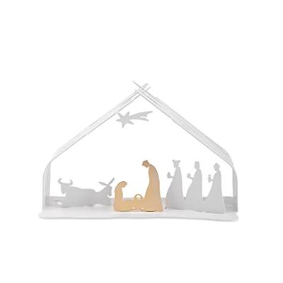 Alessi BARK for Christmas Sfeerlichtje Kerststal wit