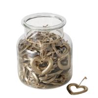 Boltze Home Hanger hart metaal 5x5cm goud pot 96x - thumbnail