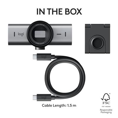 Webcam Logitech 960-001530 4K Ultra HD - thumbnail