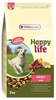 3 KG Happy life adult lam digestion hondenvoer - thumbnail