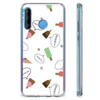 Huawei P30 Lite Beschermhoes IJsjes Huawei P30 Lite Beschermhoes IJsjes