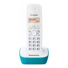 Draadloze telefoon Panasonic Corp. KX-TG1611SPC DECT Wit Turkoois Amber Draadloze telefoon Panasonic Corp. KX-TG1611SPC DECT Wit Turkoois Amber