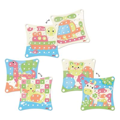 Quercetti playeco insteek mozaïek groot, 41dlg.