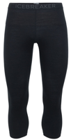 Icebreaker Bf200 Legless Heren Thermobroek Black XL - thumbnail