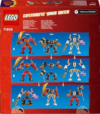 LEGO NINJAGO 71808 KAI ELEMENTAIRE VUURMECH - thumbnail