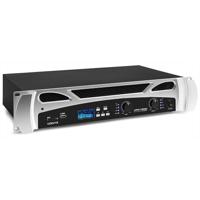 Vonyx VPA1500 PA versterker 2x 750W met USB, BT & MP3-speler - thumbnail