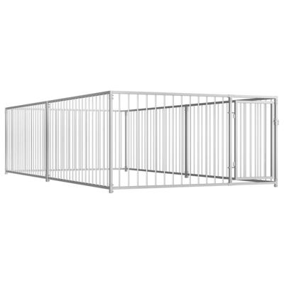 Hondenkennel voor buiten 200x400x100 cm