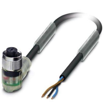 Phoenix Contact 1668263 Sensor/actuator connector, geassembleerd M12 Aantal polen (sensoren): 3 Bus, haaks 3.00 m 1 stuk(s) Phoenix Contact 1668263 Sensor/actuator connector, geassembleerd M12 Aantal polen (sensoren): 3 Bus, haaks 3.00 m 1 stuk(s)