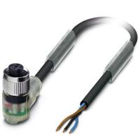 Phoenix Contact 1668263 Sensor/actuator connector, geassembleerd M12 Aantal polen (sensoren): 3 Bus, haaks 3.00 m 1 stuk(s) - thumbnail