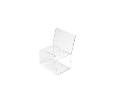 Deflecto ideeënbus met folderhouder, ft 20,5 x 13,5 x 16,5 cm - thumbnail