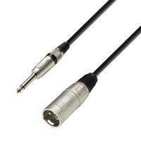 Adam Hall 3 Star MMP 0100 verloopkabel 1x XLR male naar 1x jack mono 1m - thumbnail