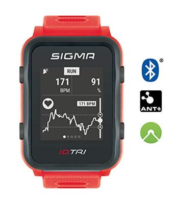 Sigma iD.TRI Sporthorloge GPS - Rood