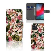 Apple iPhone 11 Pro Hoesje Flowers - thumbnail