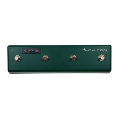 AirTurn BT500|S-4 draadloze Bluetooth 5 4-knops footswitch - thumbnail