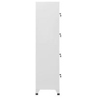 Lockerkast met 4 vakken 38x45x180 cm - thumbnail