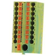 Phoenix Contact 1091670 Verdeelblok Groen, Geel 8 stuk(s) - thumbnail