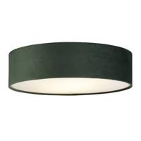 Searchlight PlafondlampDrum Pleat 38cm groen velvet - 23298-2GR - thumbnail
