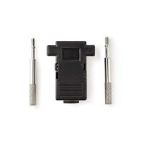 Nedis D-Sub-Connectorbehuizing | D-SUB 9-Pin | Neutraal | Vernikkeld | PVC | Zwart | Doos - CCGB52890BK - thumbnail