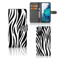 Samsung Galaxy S20 FE | Telefoonhoesje | Met pasjeshouder | Zebra - thumbnail