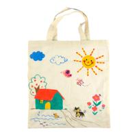 Goki katoenen draagtas xl - blanco - thumbnail