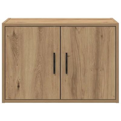 VidaXL Garagewandkasten 2 st spaanplaat ambachtelijk eikenhout VidaXL Garagewandkasten 2 st spaanplaat ambachtelijk eikenhout
