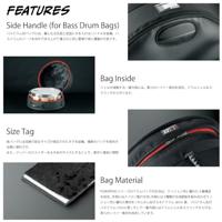 Tama PBF14 Powerpad Floortom Bag voor 14 x 14 inch floortom - thumbnail