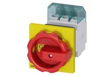 Lastscheidingsschakelaar Rood, Geel 3-polig 16 mm² 25 A 690 V/AC Siemens 3LD21540TK53 - thumbnail