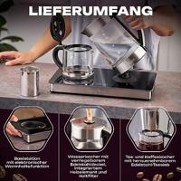 ProfiCook PC-TKS 1056 waterkoker 1,7 l Zwart, Roestvrijstaal, Transparant - thumbnail