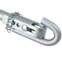 Veiligheid Trekhaak 3-delig met veer - trekkracht 2000kg - thumbnail