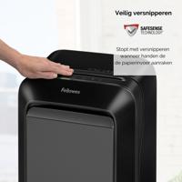 Papiervernietiger fellowes lx210 4x12mm zwart - thumbnail