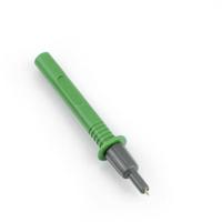 HT Instruments 404-IECV Banaanstekker Bananenbus, Bus 4 mm, Steekaansluiting 4 mm CAT III 1000 V, CAT IV 600 V Groen 1 stuk(s) - thumbnail