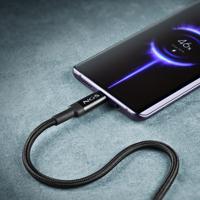 NGS KNOT 100W-3-3m USB C naar USB C kabel, 100W snel opladen, 480Mbps dataoverdracht, hoge duurzaamheid, ideaal voor mobiele telefoons, tablets en laptops - thumbnail