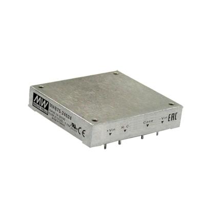 Mean Well MHB75-24S05 DC/DC-converter 75 W Aantal uitgangen: 1 x Inhoud 1 stuk(s)