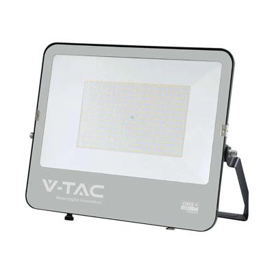 V-TAC 200W LED Floodlight CREE CHIP Black Body Grey Glass 6500K 135lm/W