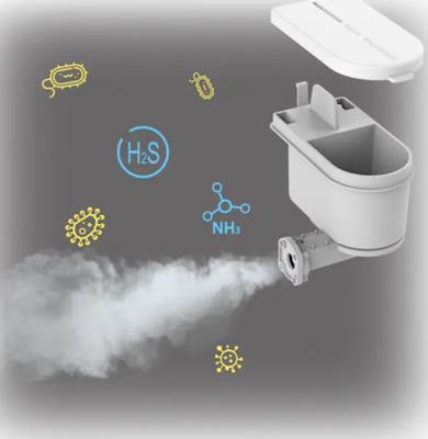 Verpakking met 4 navullingen voor luchtreiniging - PETKIT voor geurverdrijvende spray - PETKIT - PURA AIR Smart