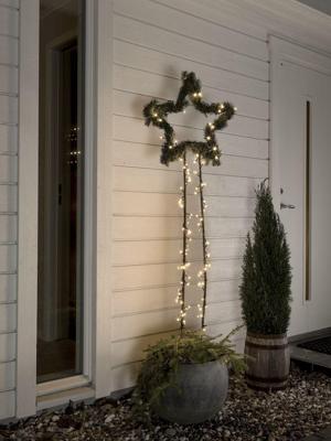Mini LED kerstverlichting voor binnen 200 lampjes mat warm wit 42 meter