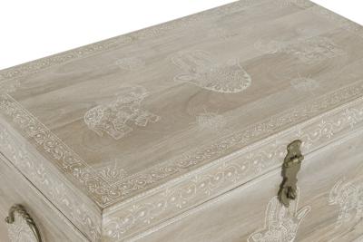 Koffer DKD Home Decor Mangohout Hout MDF 78 x 43 x 45 cm - thumbnail