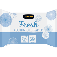 Jumbo Fresh Vochtig Toiletpapier 40 Stuks - thumbnail