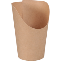 Depa Scoop | Ø80mm x120mm | karton + PP | bruin | 1000 stuks - thumbnail