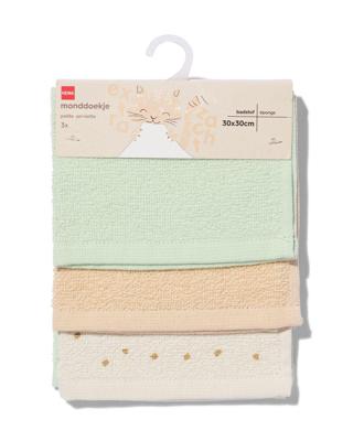 HEMA Monddoekjes badstof 30x30 - 3 stuks