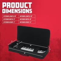 Gator Cases GKB-61 gigbag voor 61 toetsen keyboard 94 x 37 x 17 cm - thumbnail