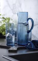 BITZ - Kusintha - Waterglas 0,28l s/4 Blue - thumbnail