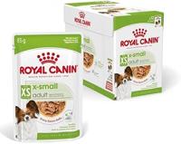 Royal Canin X-Small Adult in Gravy (brokjes in saus) natvoer hond 12 x 85 gram - thumbnail