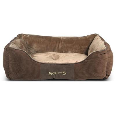 Scruffs Chester Box Bed hondenmand Chocolate (bruin) M
