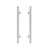 Intersteel Deurgrepen set 500x65mm T-vorm geborsteld RVS - thumbnail