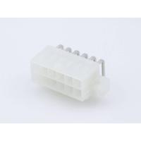 Molex 39291128 Female header, inbouw (standaard) Totaal aantal polen: 12 Rastermaat: 4.2 mm Inhoud: 1 stuk(s) Bag - thumbnail