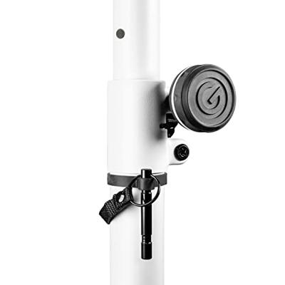 Gravity LS 431 W lichtstatief met vierkante stalen baseplate - thumbnail