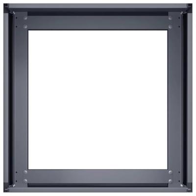 Plantenbak 40x40x30 cm staal antracietkleurig Plantenbak 40x40x30 cm staal antracietkleurig