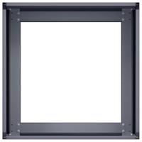 Plantenbak 40x40x30 cm staal antracietkleurig - thumbnail