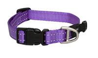 Rogz For Dogs snake halsband paars - thumbnail